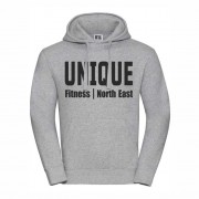 Unique Fitness Hooded Sweatshirt - Black print only